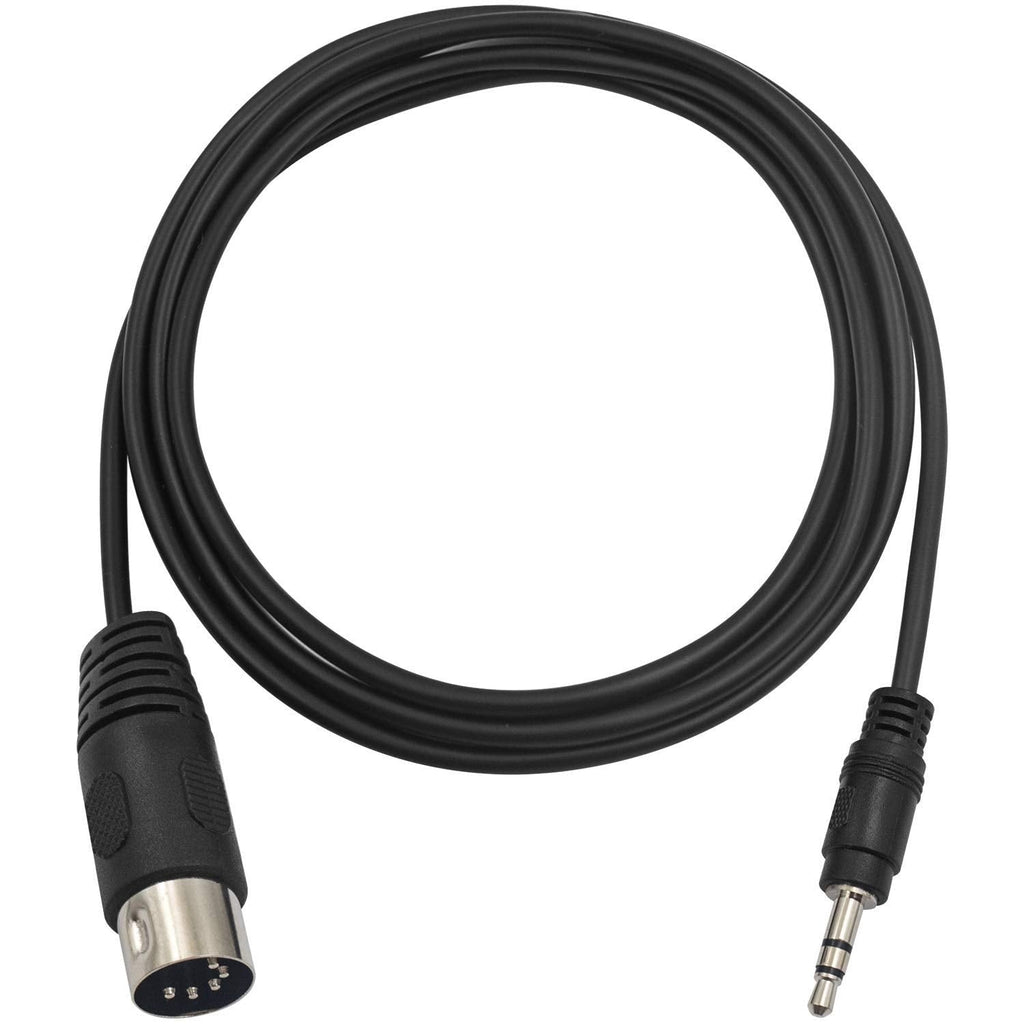 Buy now Poyiccot MIDI Cable, 1.5M/5Ft 5-Pin DIN Plugs Male to 3.5mm 1/8 inch TRS Male Jack Stereo Plug Converter Cable Audio Cable (DIN-3.5mm) at indiglob india