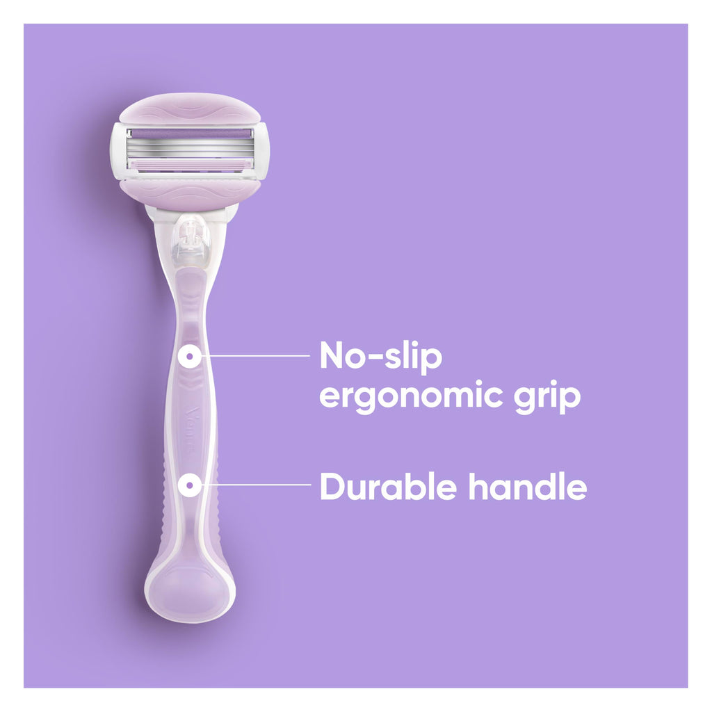 Gillette Venus ComfortGlide Freesia Women's Razor - 1 handle + 2 refills