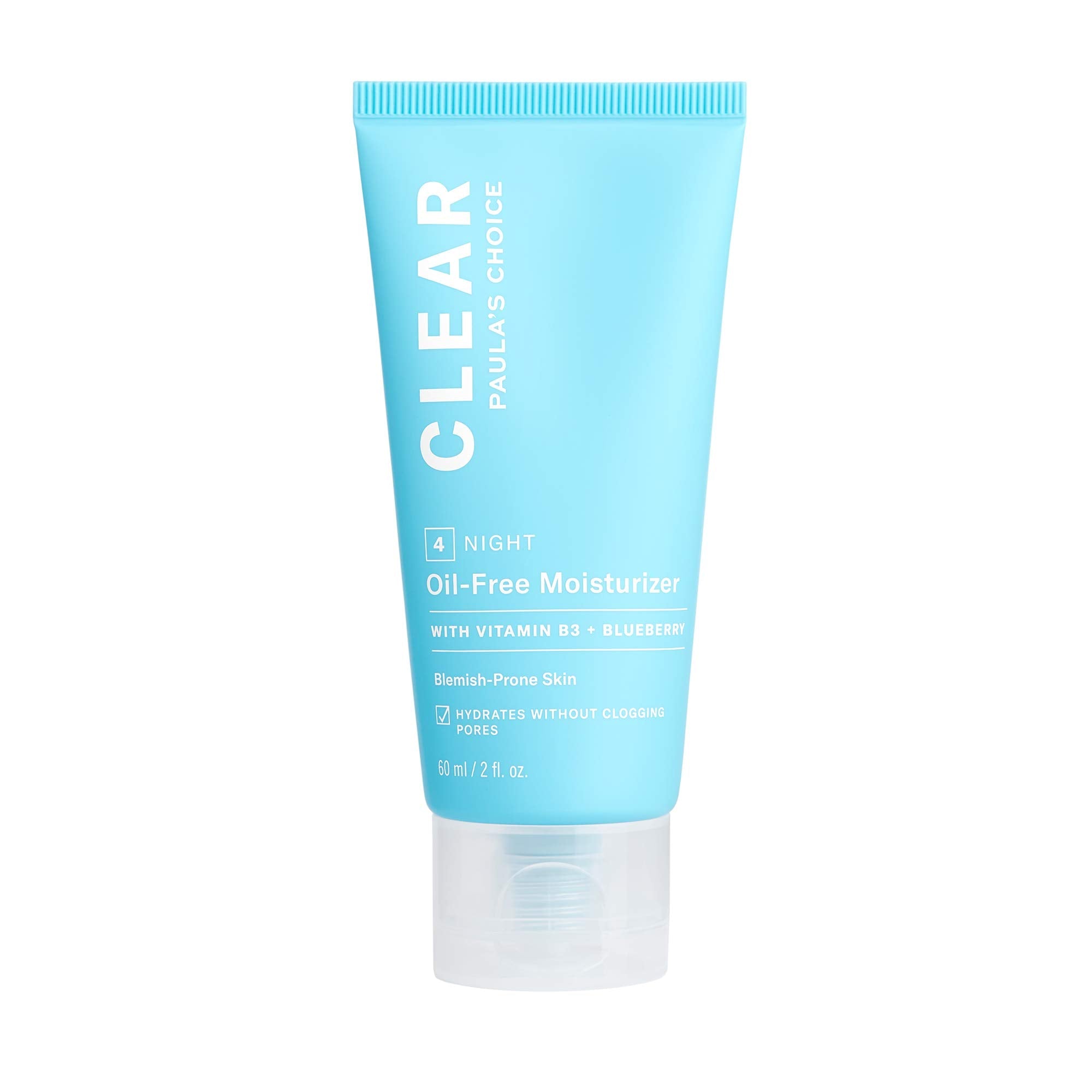 Buy now Paula's Choice CLEAR Oil-Free Face Moisturizer, Lightweight Facial Cream for Acne-Prone Skin, Hyaluronic Acid, Pore-Minimizing Niacinamide, Soothing Antioxidants, Calms Redness, Fragrance- Free at indiglob india