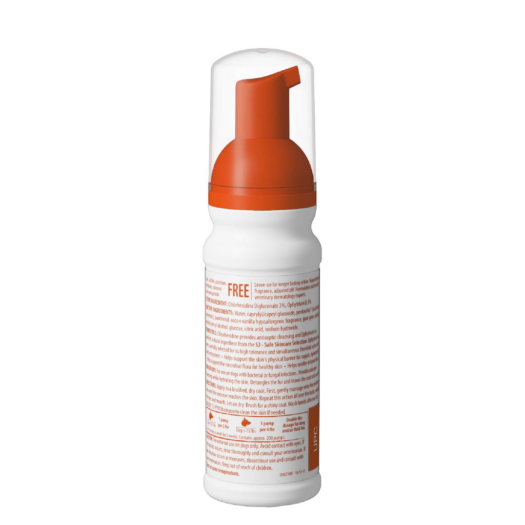 Douxo S3 PYO Medicated Dog Mousse - Bacterial & Yeast Infection Treatment