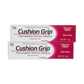 Cushion Grip Thermoplastic Denture Adhesive, 0.35 oz Travel Size (Pack of 2) – Refits and Tightens Loose Dentures for Up to 4 Days | Glue-Free, Zinc-Free, Waterproof, Acts Like a Soft Denture Reliner