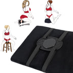 Suction Cup Dildo Mount Sex Saddle Strap on a Pillow or Furniture, Sex Swing, Sex Chair, Dildo Holder Strap Base Adult Sex Toy Adjustable for Couples (Without Dildo)