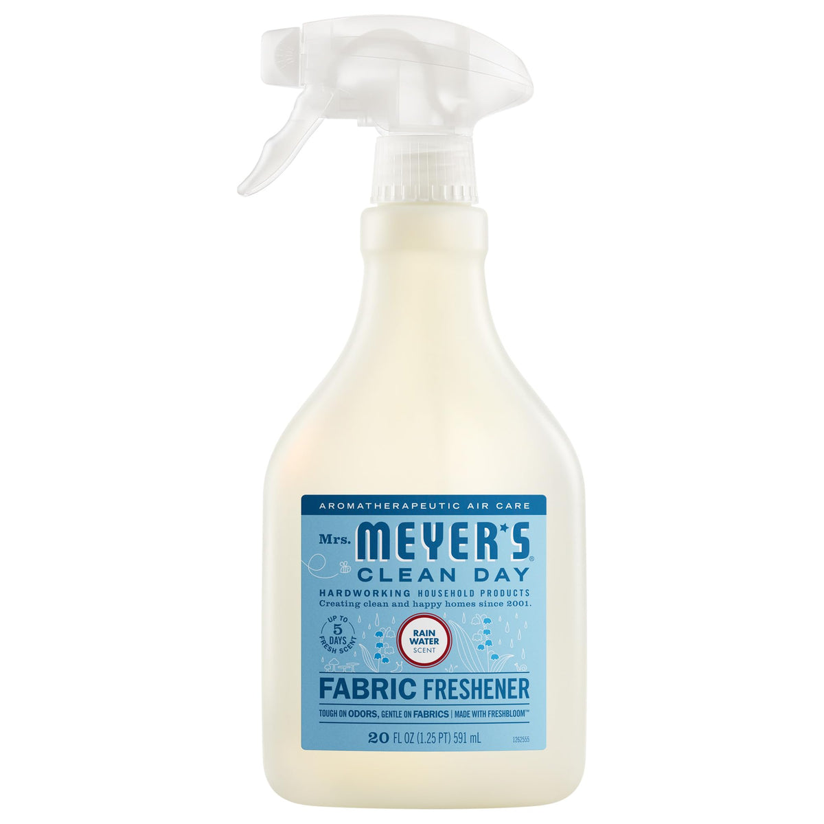MRS. MEYER'S CLEAN DAY Fabric Freshener, Rain Water Scent, 20 Ounce Bottle