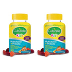 Culturelle Kids Multivitamin + Probiotic Gummies, Ages 2+, 90 Count | From the #1 Pediatrician-Recommended Brand± Digestive Health, Immune & Vision Support*, 11 Vitamins & Minerals + Lutein
