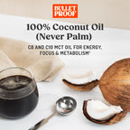 Bulletproof C8 & C10 MCT Oil, 100% Pure Coconut Oil, Unflavored, 16 oz | Triple-Distilled for Sustained Keto Energy, No Additives or Fillers, Non-GMO