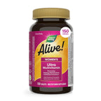 Nature's Way Alive! Women's Ultra Multivitamin, High Potency, 60 ct | Complete Daily Women's Vitamins, Promotes Energy Metabolism and Muscle Function*, Vitamin A, C, D, Methylated B12