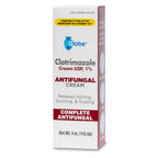 Globe Clotrimazole Antifungal Cream 1% USP, 4 oz (2 Pack), Anti Fungal
