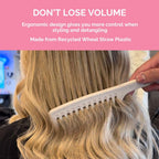 Wide Tooth Comb for Curls - Detangling Comb for Curly, Wavy & Afro Hair