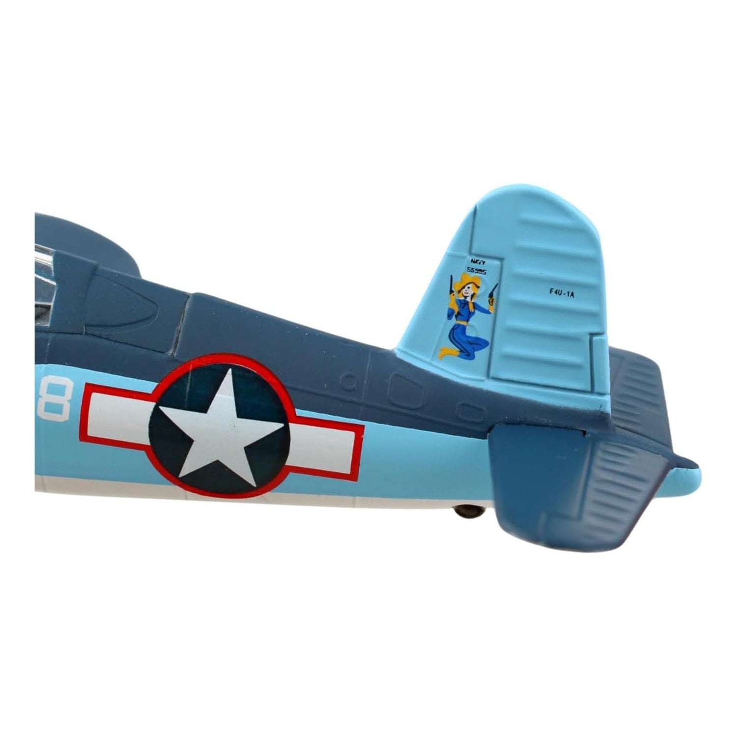 Buy now Daron Worldwide Trading F4U Corsair VMF-22 Vehicle, Blue at indiglob india