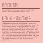 Better Belly Triple Flavor Kabob Highly Digestible Dog Treats, 10 Count
