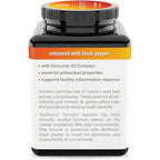 Youtheory Turmeric Extra Strength, 1,000 mg, 180 Capsules, Pack of 2 | Clinically Studied Curcumin C3 Complex, 95% Total Curcuminoids, BioPerine Black Pepper for Absorption, Joint Support*