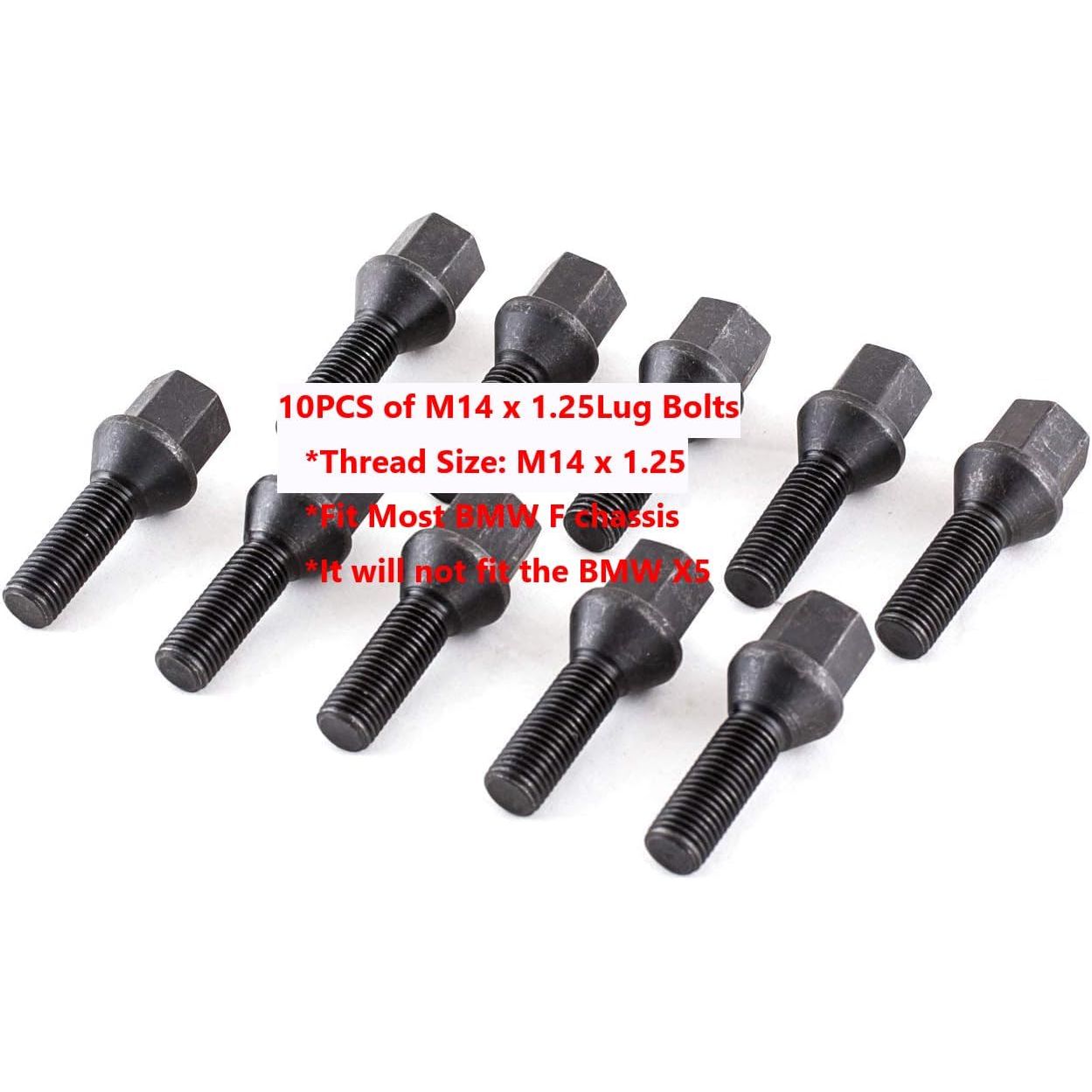 Buy now Renn Motorsport Wheel Spacers with Bolts Compatible with BMW F10 F22 F30 F32 F80 F82 2 Pieces 12.5MM at indiglob india