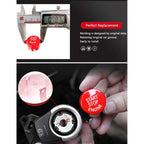 Buy now Jaronx Sports Red Start Stop Engine Switch Button Compatible with BMW,Power Ignition Start Stop Button Replacement(Compatible with BMW 1 2 3 4 5 6 7 X1 X3 X4 X5 X6/F30 F10 F01 F15 G01 G30 G31 G11 G12) at indiglob india