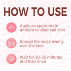 Clay Mask, Blackhead Remover Mud Mask, Deep Cleansing Pore Mask with Patented Sodium Hyaluronate & Natural Plant Extracts, 6.35 oz