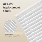 Momcozy KleanPal Pro Air Filter Replacement – 99.97% Effective Filtration for Baby Bottle Washer – Safe & Easy Install – Premium Quality Filter for Cleaner Baby Bottles, 2-Pack