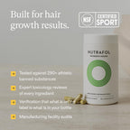 Nutrafol Women Hair Growth Supplements, Ages 18-44, Vegan, 1-Month Bottle | #1 Dermatologist-Recommended Hair Growth Supplement Brand, Clinically Tested for Visibly Thicker Hair and Scalp Coverage