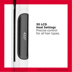 Buy now REVLON Crystal C + Ceramic Digital Hair Flat Iron | Long-Lasting Shine and Less Frizz, (1 in) at indiglob india