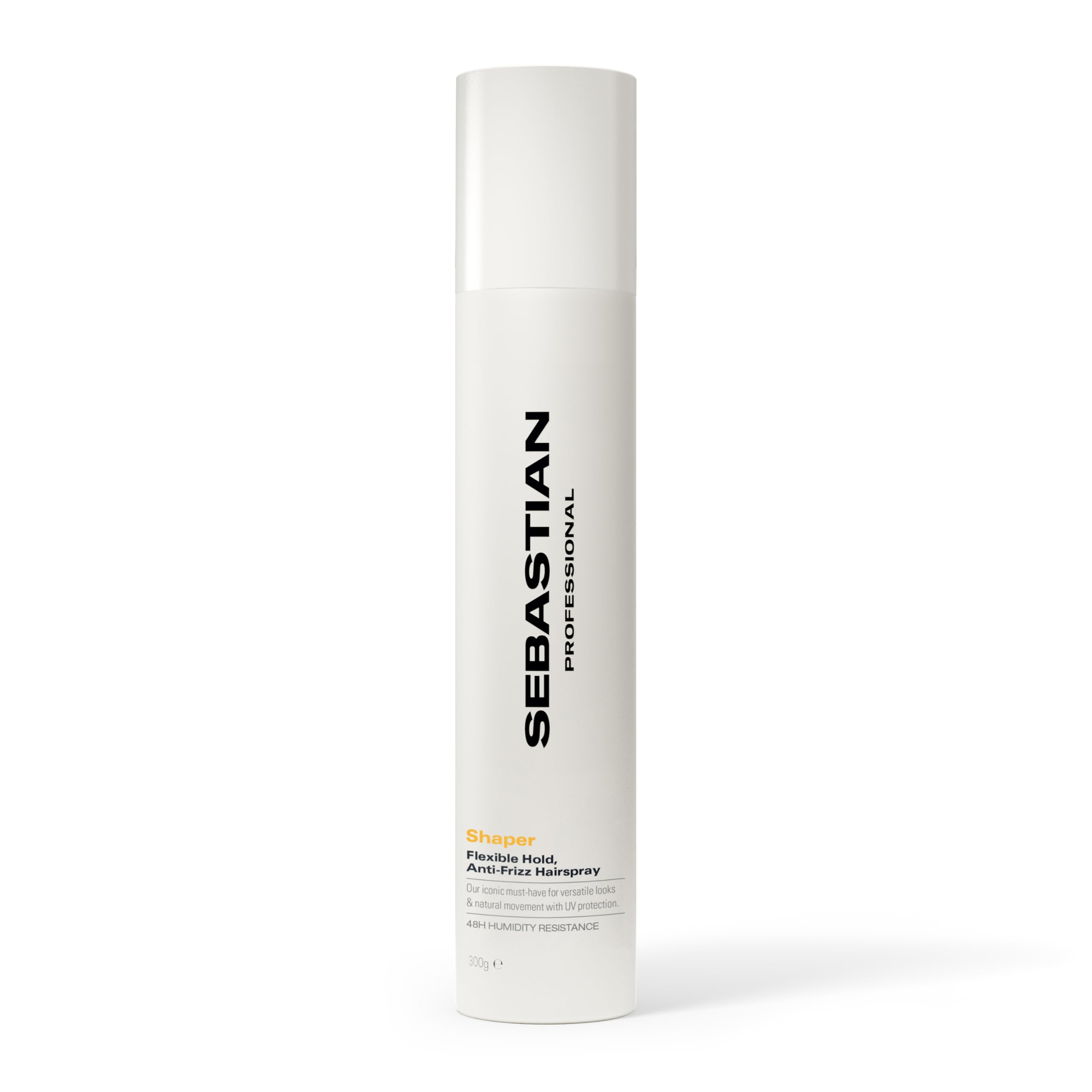 Sebastian Professional Shaper Hairspray, 50 VOC% | Flexible to Medium Hold | Brushable with Control | Packaging May Vary