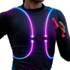 Running Lights For Runners, Reflective Running Vest, Light Up Running Vest