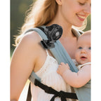 AMACOOL Mini Baby Fan with Clip for Carrier Stroller, Ultra Light 0.24 lb