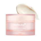 medicube Triple Collagen Cream for Hydrating & Firming | Moisturizer with Hyaluronic Acid, Premium Elastin, Shea Butter - Wrinkle Care & Boosts Elasticity, Korean Skincare, 1.69 oz