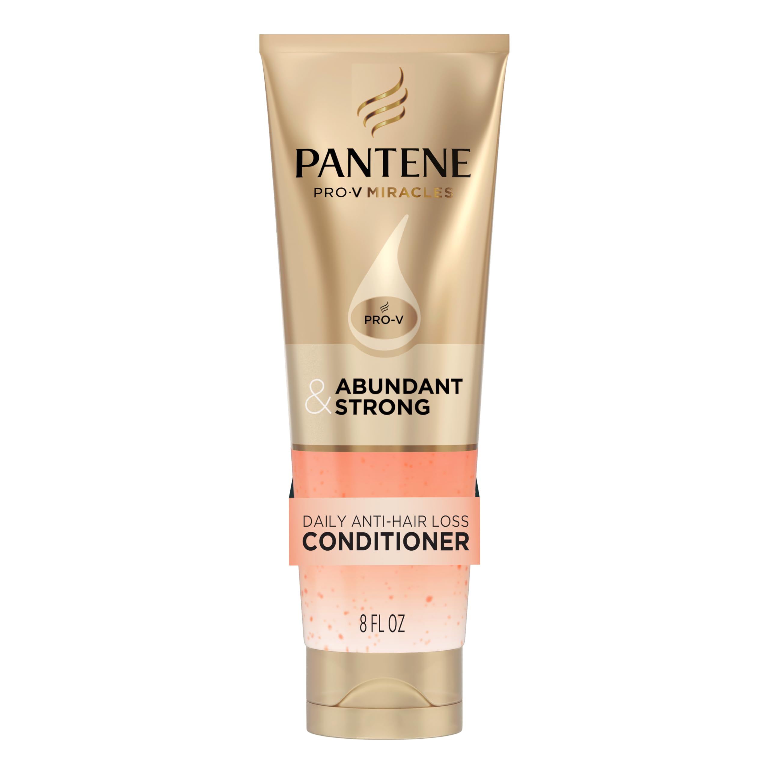 Pantene Abundant & Strong Conditioner, Strengthens Hair from Root to Tip, 8 oz