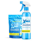 X-ALL Multi-Purpose Cleaner - Spray Bottle and 5x Cleaning Tablets - Cleaner for Oven, Kitchen & Floor surfaces, and Removes Grease and Grime