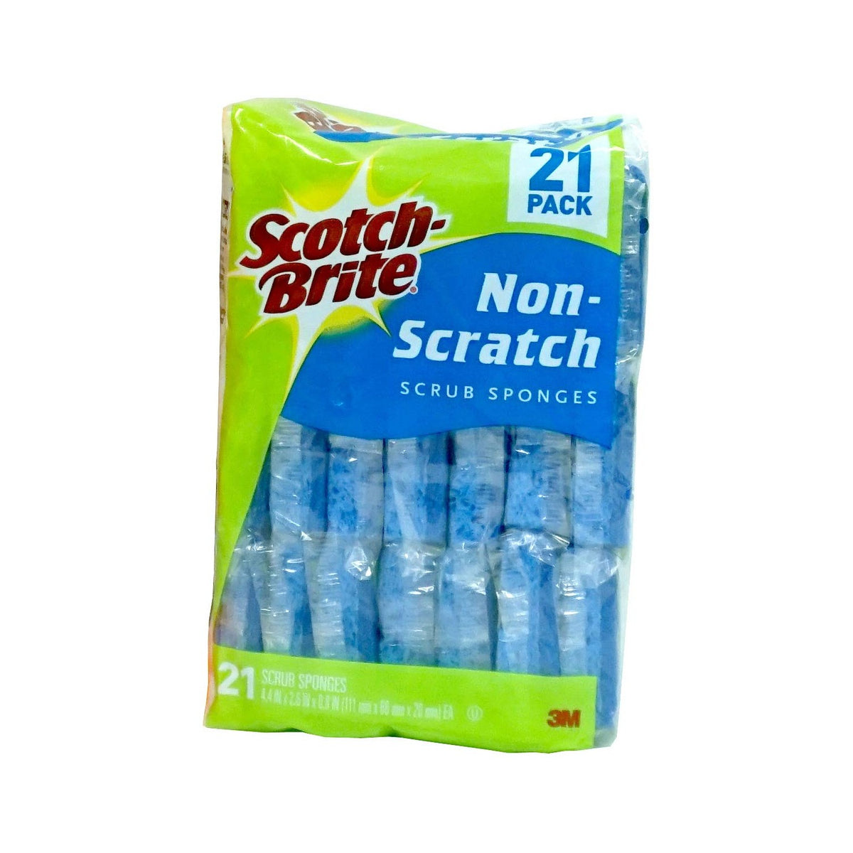 Scotch -Brite Non Scratch Scrub sponges - 21 Pack - Individually Wrapped