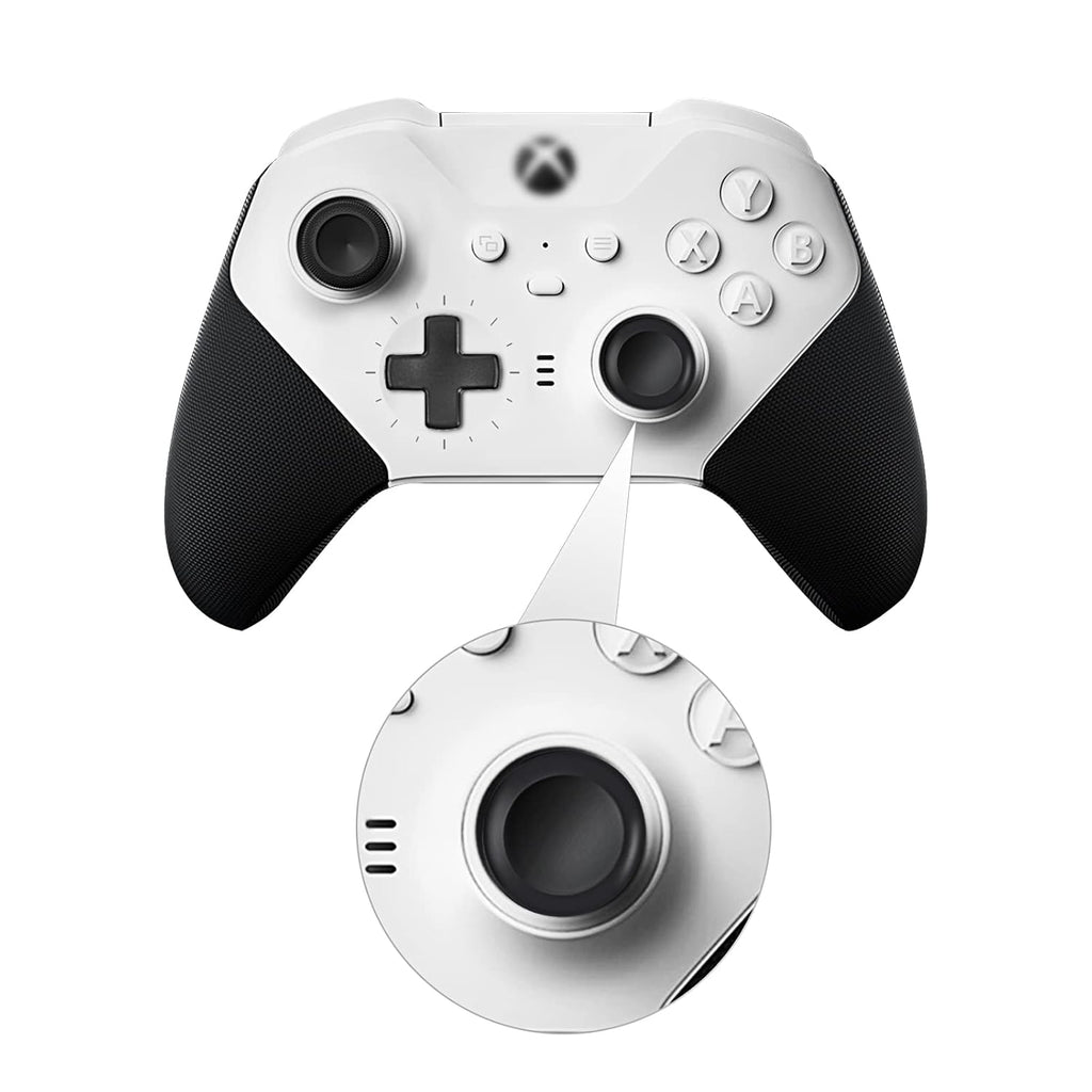 Buy now Metal Replacement Thumbsticks for Xbox Elite Controller Series 2 Core, Component Pack Includes 4 Swap Magnetic Joysticks, 4 Paddles, 1 Standard D-Pads, Accessories Parts for Xbox One Elite 2(Black) at indiglob india