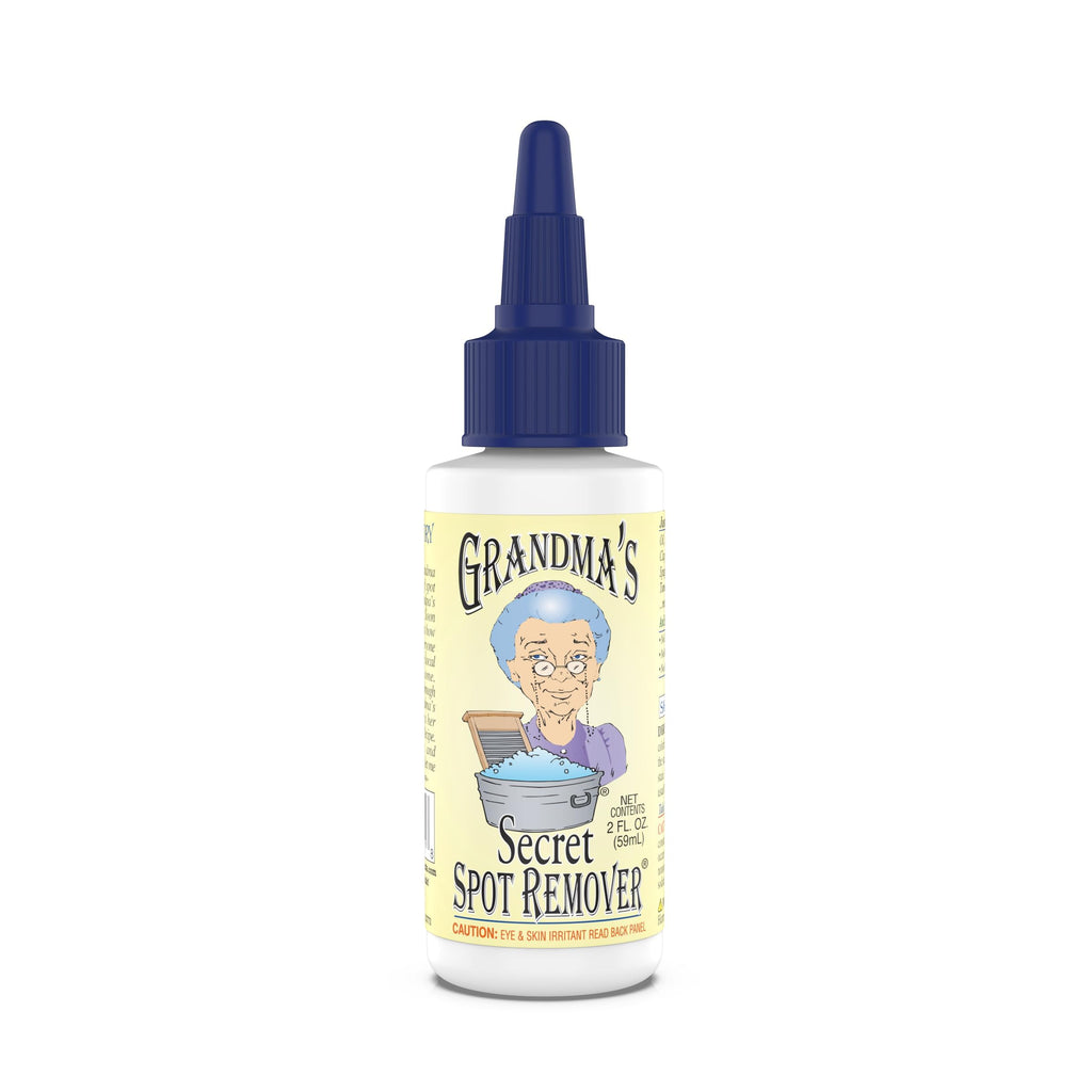 Buy now Grandma's Secret Spot Remover for Clothes - Chlorine, Bleach and Toxin-Free - Fabric Stain Remover Removes Oil, Paint, Blood and Pet Stains – 2 Ounce, Pack of 2 at indiglob india