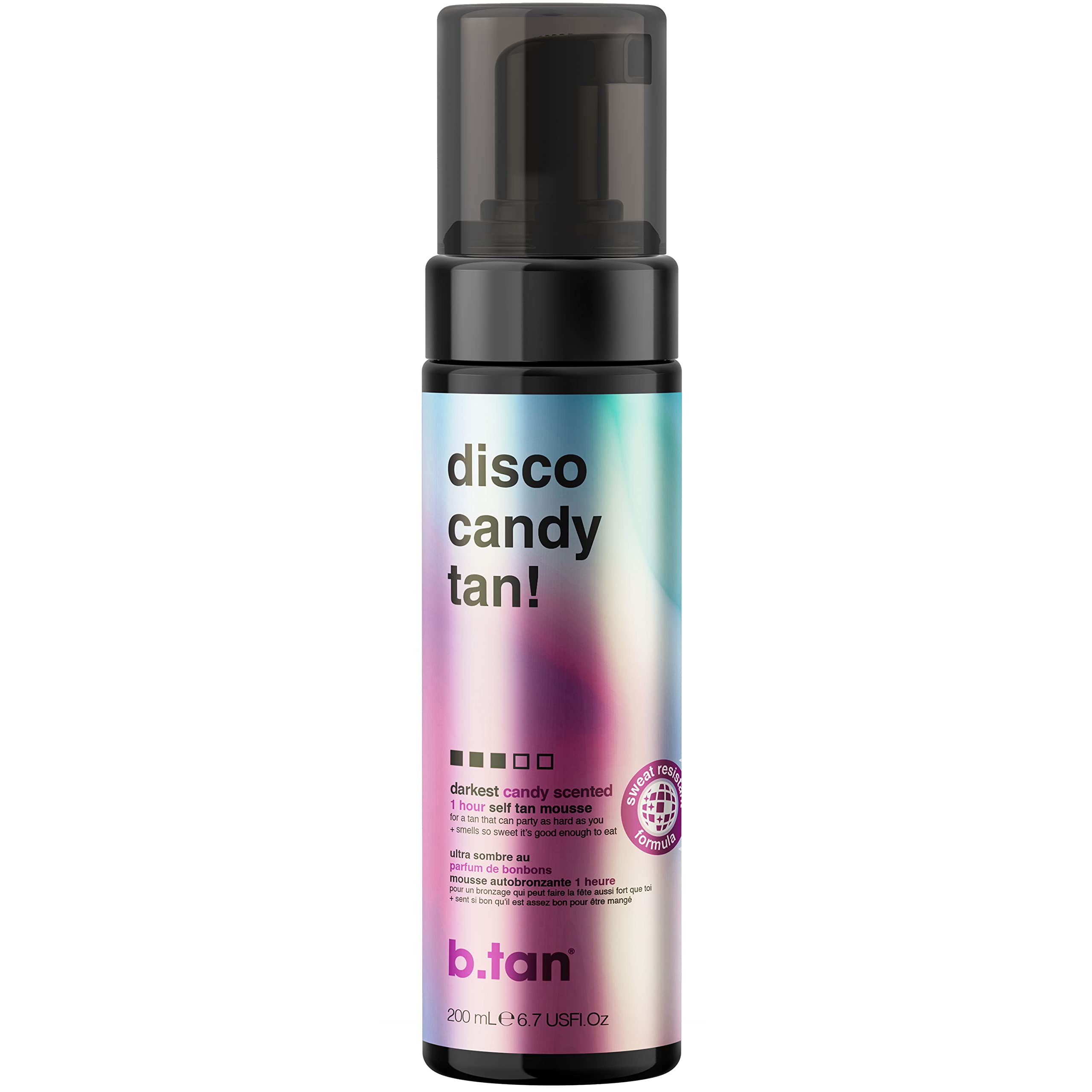 Buy now b.tan Dark Self Tanner Mousse | Get Tanned - Best, 1 Hour Express Sunless Tanning Foam, No Fake Tan Smell, Ultra Dark Bronzing Glow, Face & Body, Vegan, Cruelty Free, 6.7 Fl Oz at indiglob india
