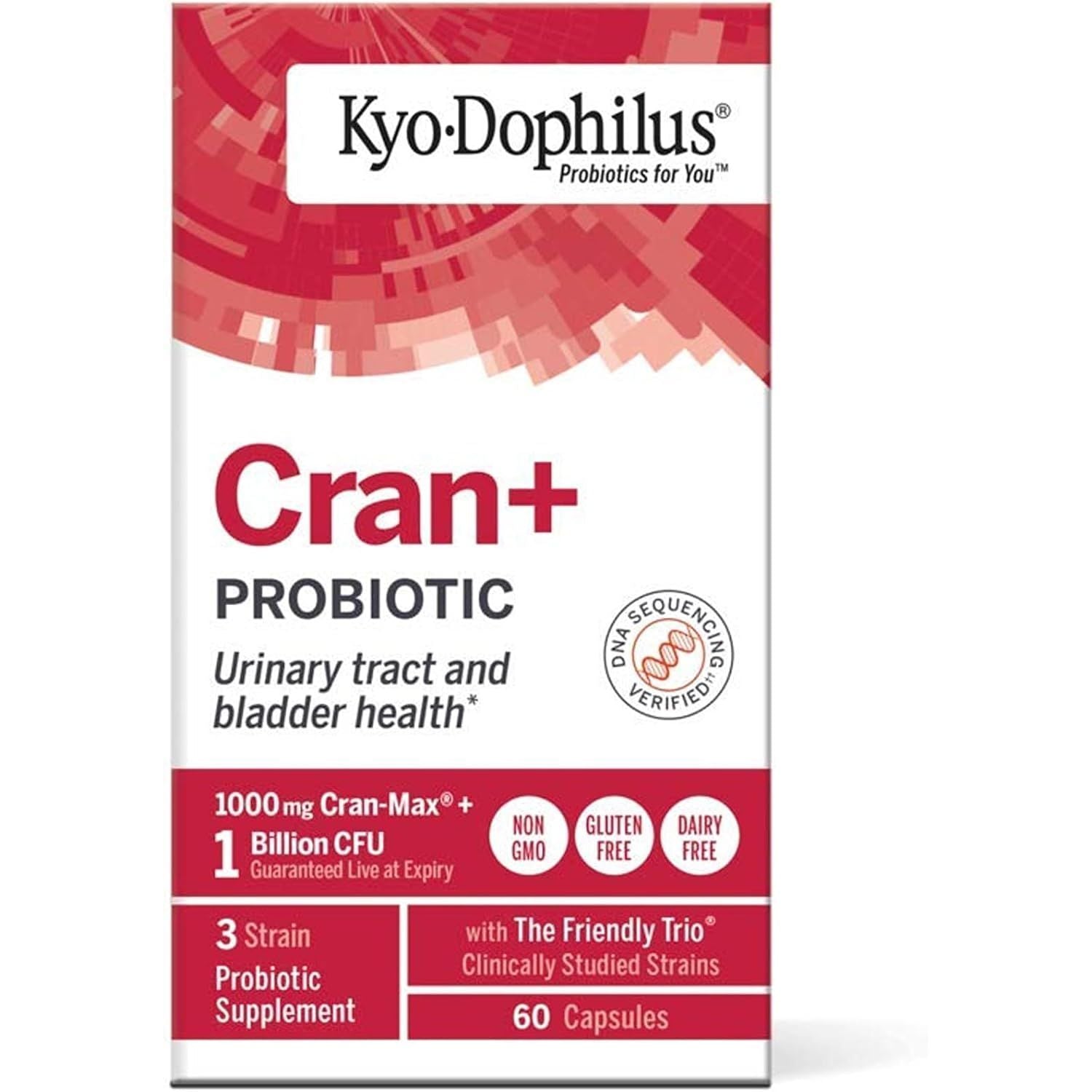 Buy now Kyolic Kyo-Dophilus Cran Probiotic, Urinary Tract and Bladder Health at indiglob india