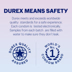 Durex Invisible Super Ultra Thin Condoms for Men - 10 Count - Packaging May Vary