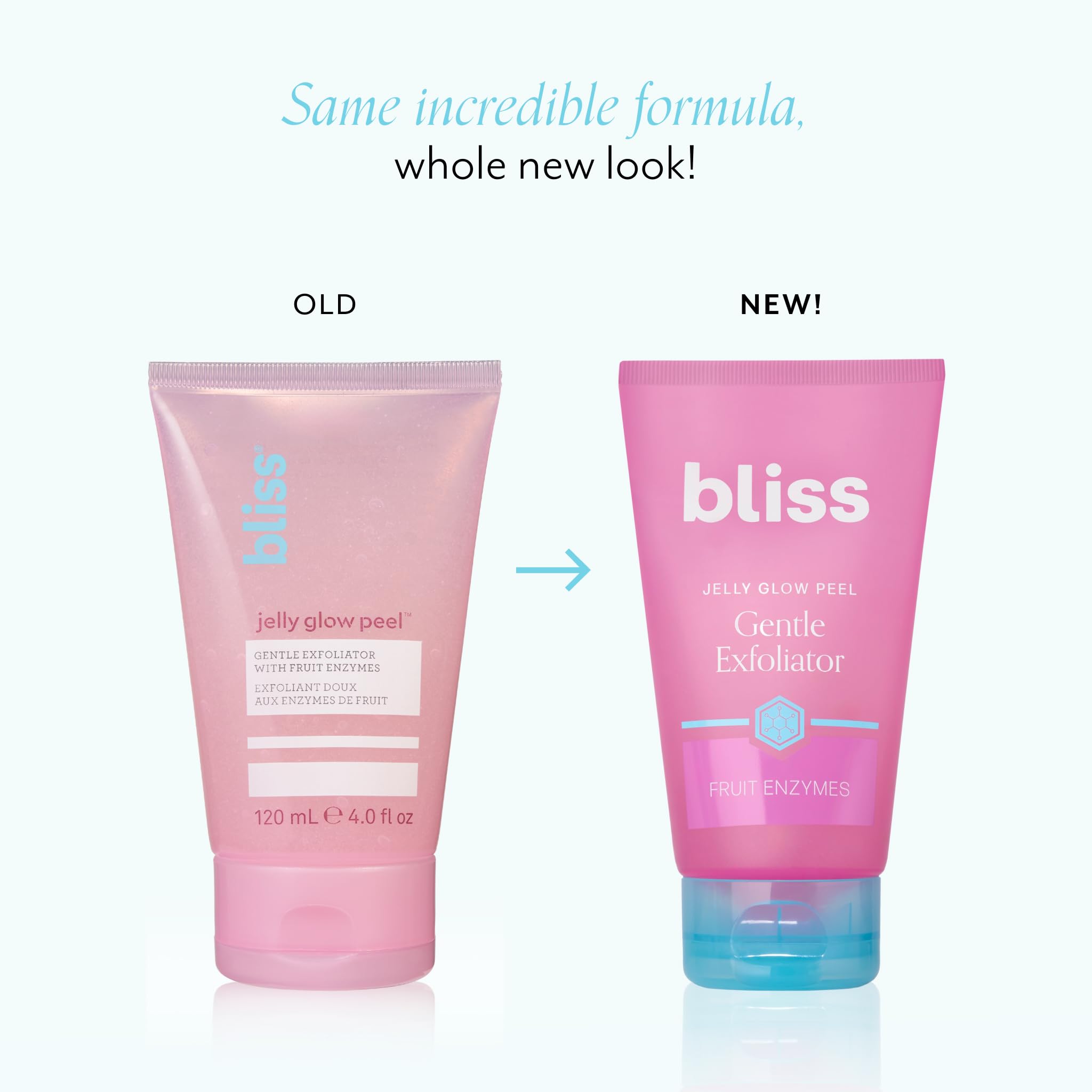 Buy now Bliss Jelly Glow Peel™ Gentle Non-Abrasive Cleanser and Exfoliator With Fruit Enzymes - 4 Oz - Nourishes and Hydrates Skin - Clean - Vegan & Cruelty Free at indiglob india