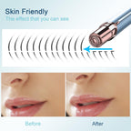 innobeaut Painless Electric Facial Hair Remover for Women, USB Rechargeable | LED reveals fine hairs, Portable face shaver for upper/lip/chin/peach fuzz, Facial hair removal for women,Blue Device only