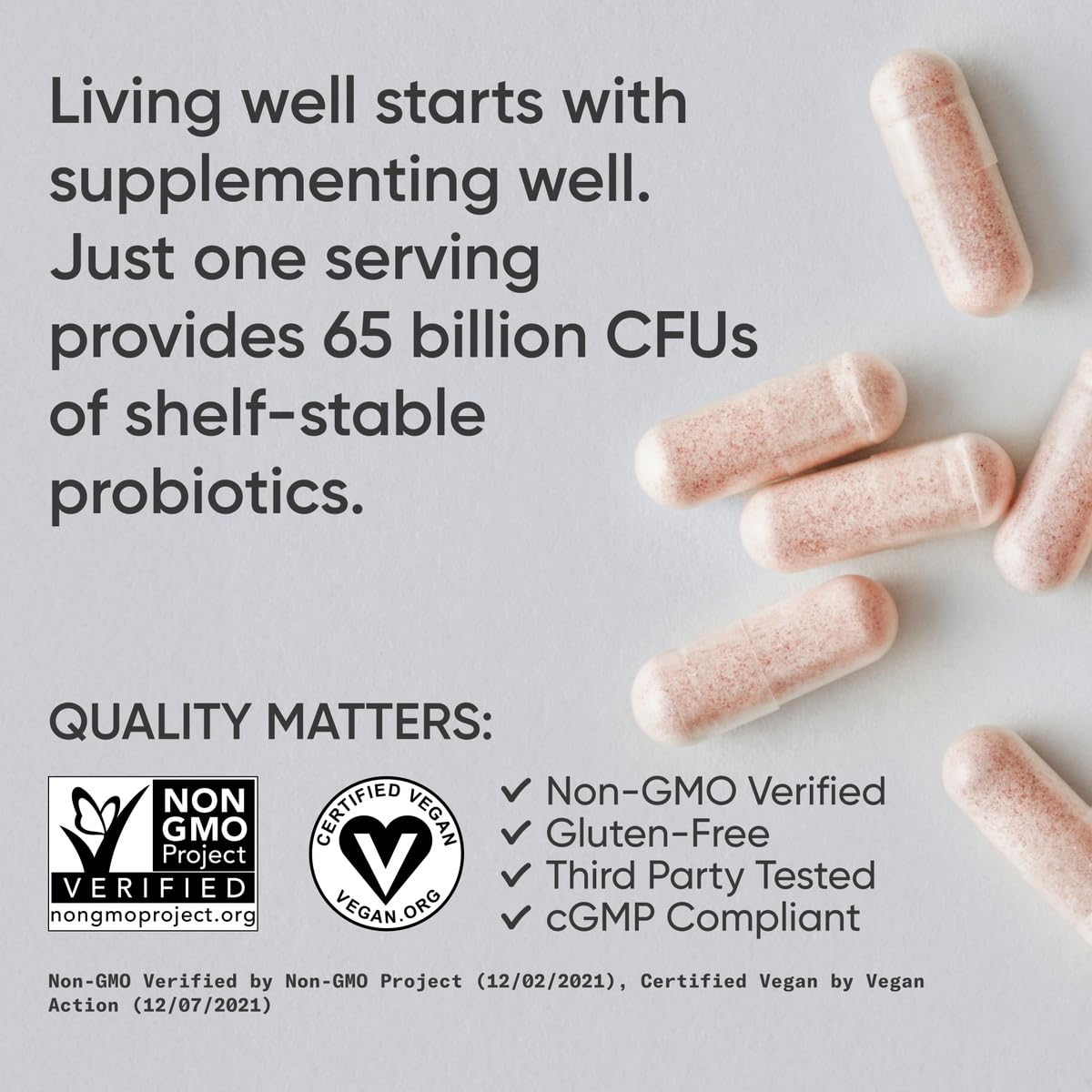 Sports Research® Women's Probiotics 65 Billion CFU w/Prebiotics, 30 Count | Gut Health & Digestive Support, Probiotics for Women w/ Cranberry, Vegan Certified, Non-GMO, Gluten-Free, 30 Servings