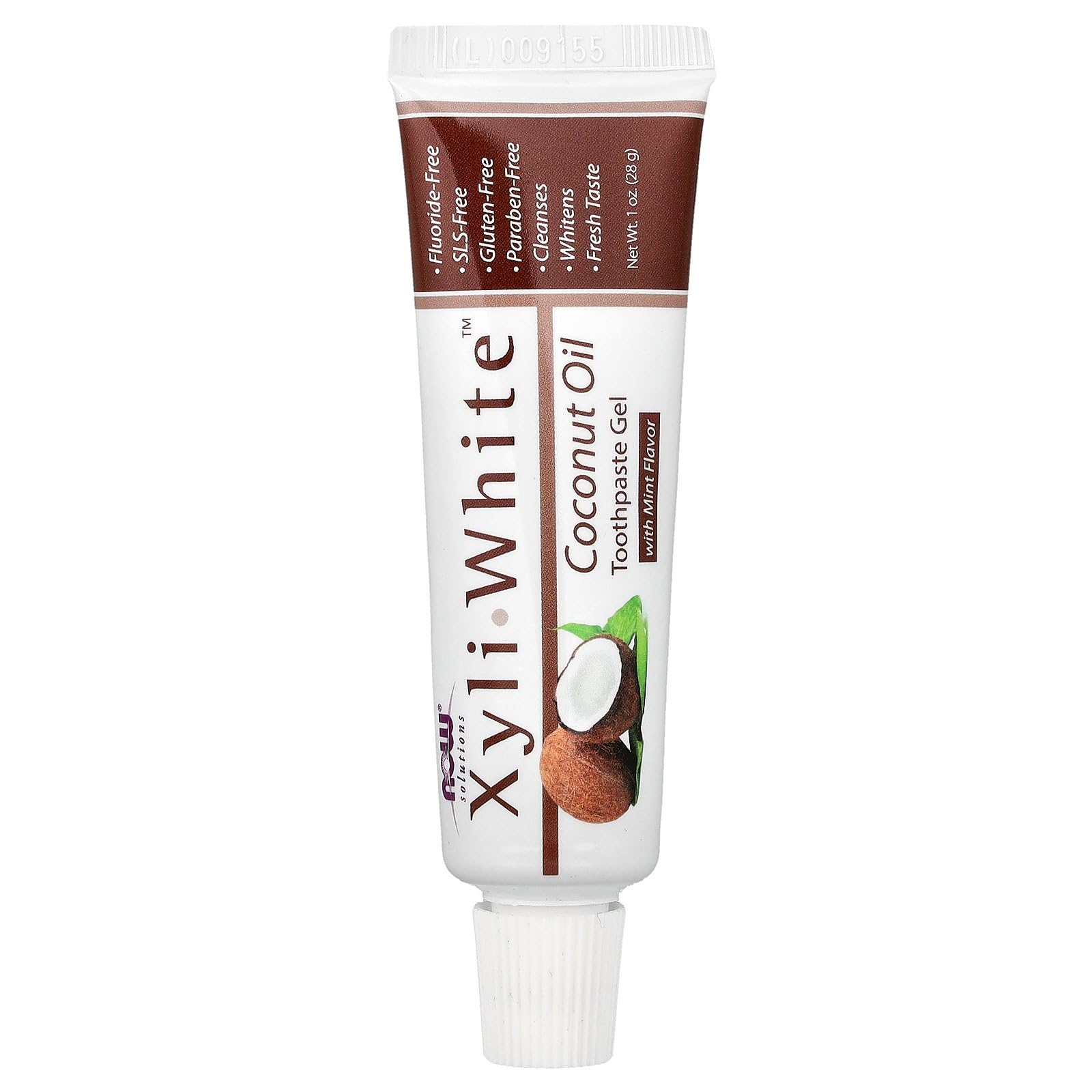 Buy now XyliWhite Coconut Oil Toothpaste Gel Now Foods 1 oz Gel at indiglob india