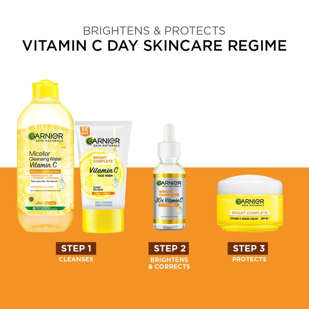 Buy now Garnier Bright Complete VITAMIN C Booster Face Serum, 30ml at indiglob india