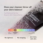 HARUHARU Black Rice Moisture 5.5 Soft Cleansing Gel, 3.4 fl.oz, Vegan | Gentle Daily Cleanser, Low pH, Moisture Balance, For Sensitive Skin, No Tightness, Pore Care, Cruelty-Free, Korean Skin care