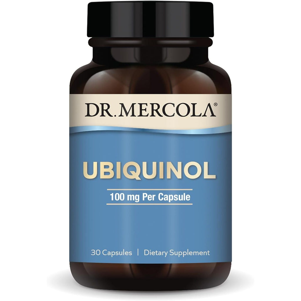 Buy now Dr. Mercola Ubiquinol - 100 mg Ubiquinol - Supports Energy Production - Antioxidant Supplement - Non-GMO, Gluten-Free & Soy-Free - 30 Capsules (30 Servings) at indiglob india