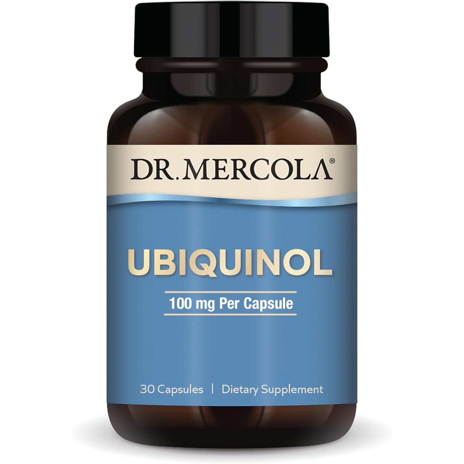 Buy now Dr. Mercola Ubiquinol - 100 mg Ubiquinol - Supports Energy Production - Antioxidant Supplement - Non-GMO, Gluten-Free & Soy-Free - 30 Capsules (30 Servings) 30 Count (Pack of 1) 100 mg at indiglob india