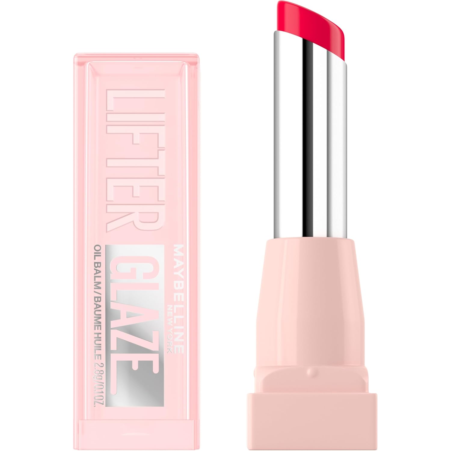 Buy now Maybelline Lifter Glaze Oil Balm with Hyaluronic Acid and Hydrating Oil Blend, Lip Balm with 24HRs of Smooth, Moisturizing Shine, Acai Glaze (Sheer Black Cherry) Cherry Swirl at indiglob india
