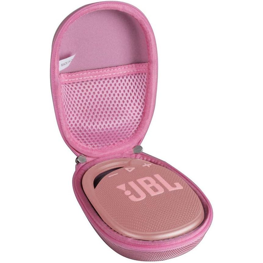 Buy now Hermitshell Hard Travel Case for JBL Clip 4 / JBL Clip 5 Portable Mini Bluetooth Speaker (Blue) JBL Clip 4 Case Pink at indiglob india