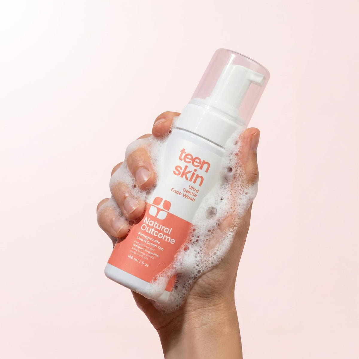 Natural Outcome Teen Skin Ultra Gentle Kids Face Wash, 5 oz
