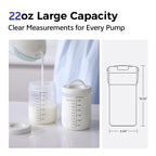 22oz Portable Breast Milk Cooler for Work & Travel, 30H+ Chill