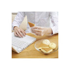 Brandon-super Disposable Food Prep Gloves - 500 Piece Plastic Food Safe Disposable Gloves, Food Handling, One Size Fits Most 500 PCS