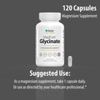 Jigsaw Health MagPure Glycinate | Premium Magnesium Glycinate Capsules | 120 Servings