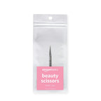 Amazon Basics Beauty Scissors, Stainless Steel, Curved Precision Cutting, Multipurpose Grooming Tool, Easy to Use, Silver