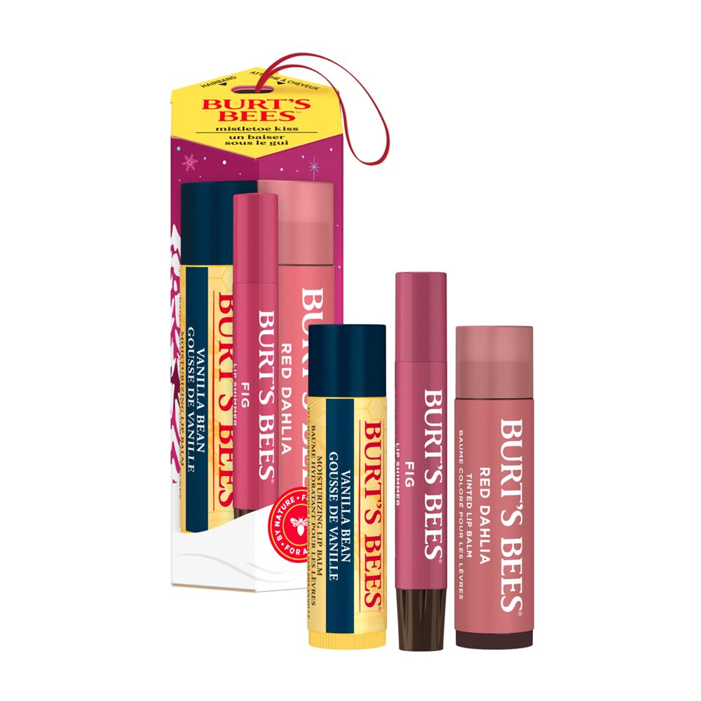 Buy now BURTS BEES Mistletoe Kiss Red Holiday Gift Kit, 1 EA at indiglob india