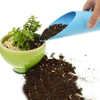 Baolaili Bonsai Soil Scoops, Plastic Garden Soil Scoops, Black, Classic, Ergonomic Grip